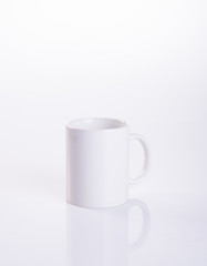 cup or ceramic mug on the background.