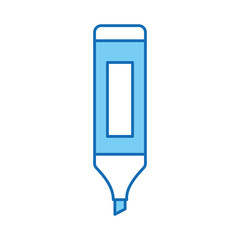 highlighter pen isolated icon