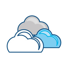 Cloud weather symbol