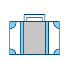 Travel suitcase symbol