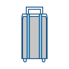 Travel suitcase symbol
