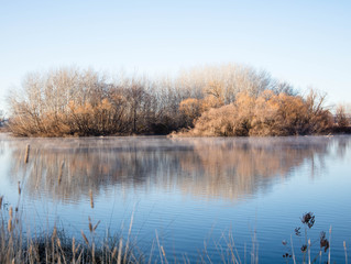 Mist on the lake