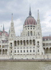 Obraz premium Hungarian Parliament Building