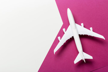 Miniature airplane travel theme © fotofabrika