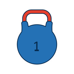 kettlebell icon sport and fitness weight symbol