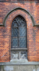 Window of the cathedral, Riga, Latvia