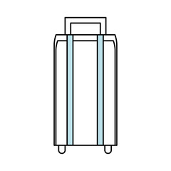 Travel suitcase symbol