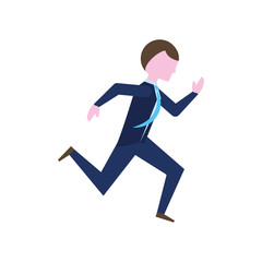 Executive businessman cartoon