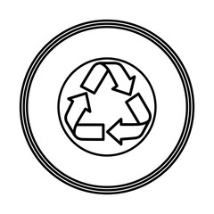 recycle sign icon