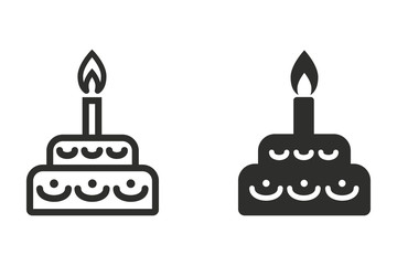 Gift Box vector icon.