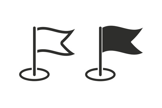 Flag vector icon.