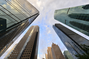 Shanghai world financial center skyscrapers