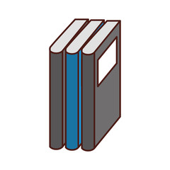 text book isolated icon vector illustration design