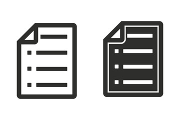 Clipboard vector icon.