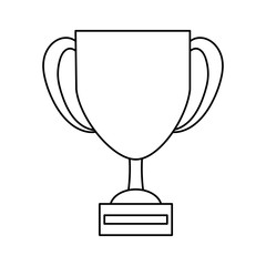 Trophy cup symbol