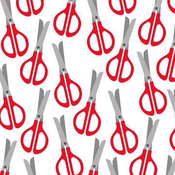 scissor cut pattern background vector illustration design