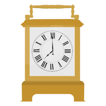 Carriage Clock Vector