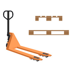 Pallete and pallet jack