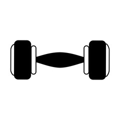 weight lifting icon image
