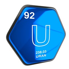 Uran Element blau © irontango