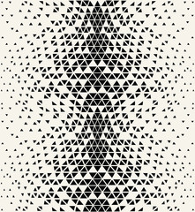 abstract seamless geometric triangle vector pattern