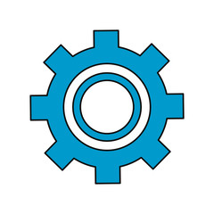 Gear machinery piece
