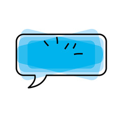 speech bubble isolated icon vector illustration design