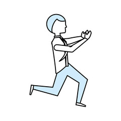 Executive businessman cartoon