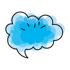 speech bubble isolated icon vector illustration design