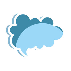 speech bubble isolated icon vector illustration design
