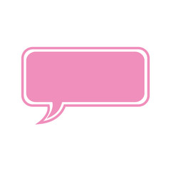 speech bubble isolated icon vector illustration design