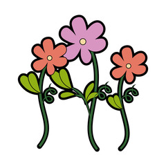 stem with flowers icon