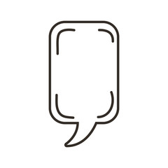 speech bubble isolated icon vector illustration design