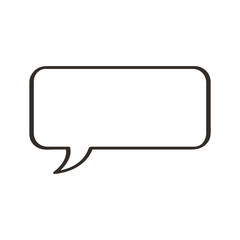 speech bubble isolated icon vector illustration design