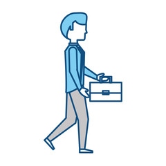 Executive businessman cartoon