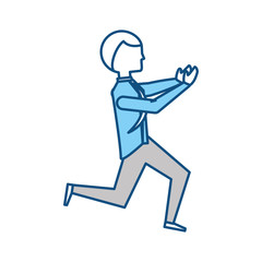 Executive businessman cartoon