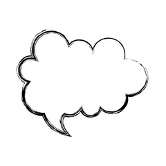 speech bubble isolated icon vector illustration design