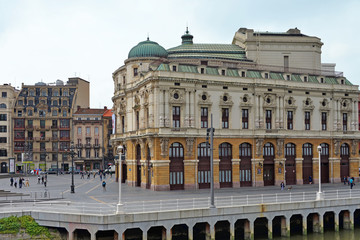 Fototapeta na wymiar Opernhaus Teatro arriaga in Bilbao