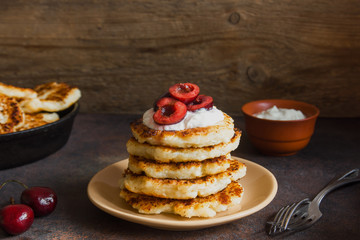 curd pancakes