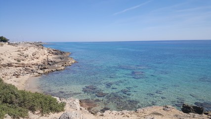 Isola di Pazze, Torre san Giovanni marina di Ugento - mare chiaro