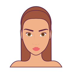 woman face icon
