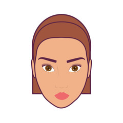 woman face icon