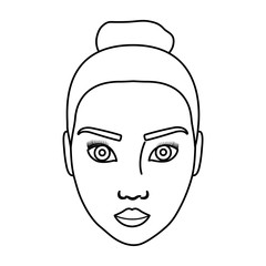woman face icon