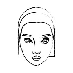 woman face icon