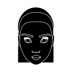 woman face icon