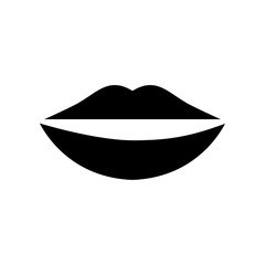 womans lips icon