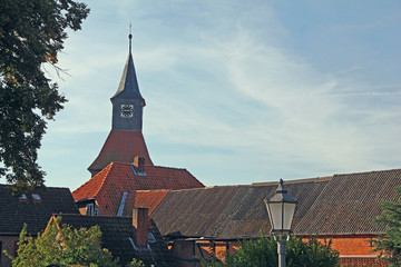Kirchturm in Schnackenburg in Niedersachsen
