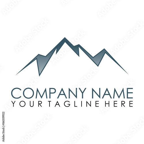 mountain logo vector stock image and royalty free vector files on