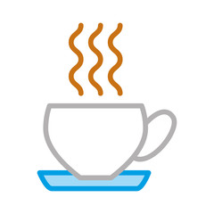 coffee cup isolated icon vector illustration design