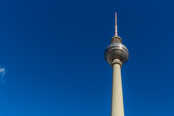 The Television Tower at Alexanderplatz, Berlin, Germany